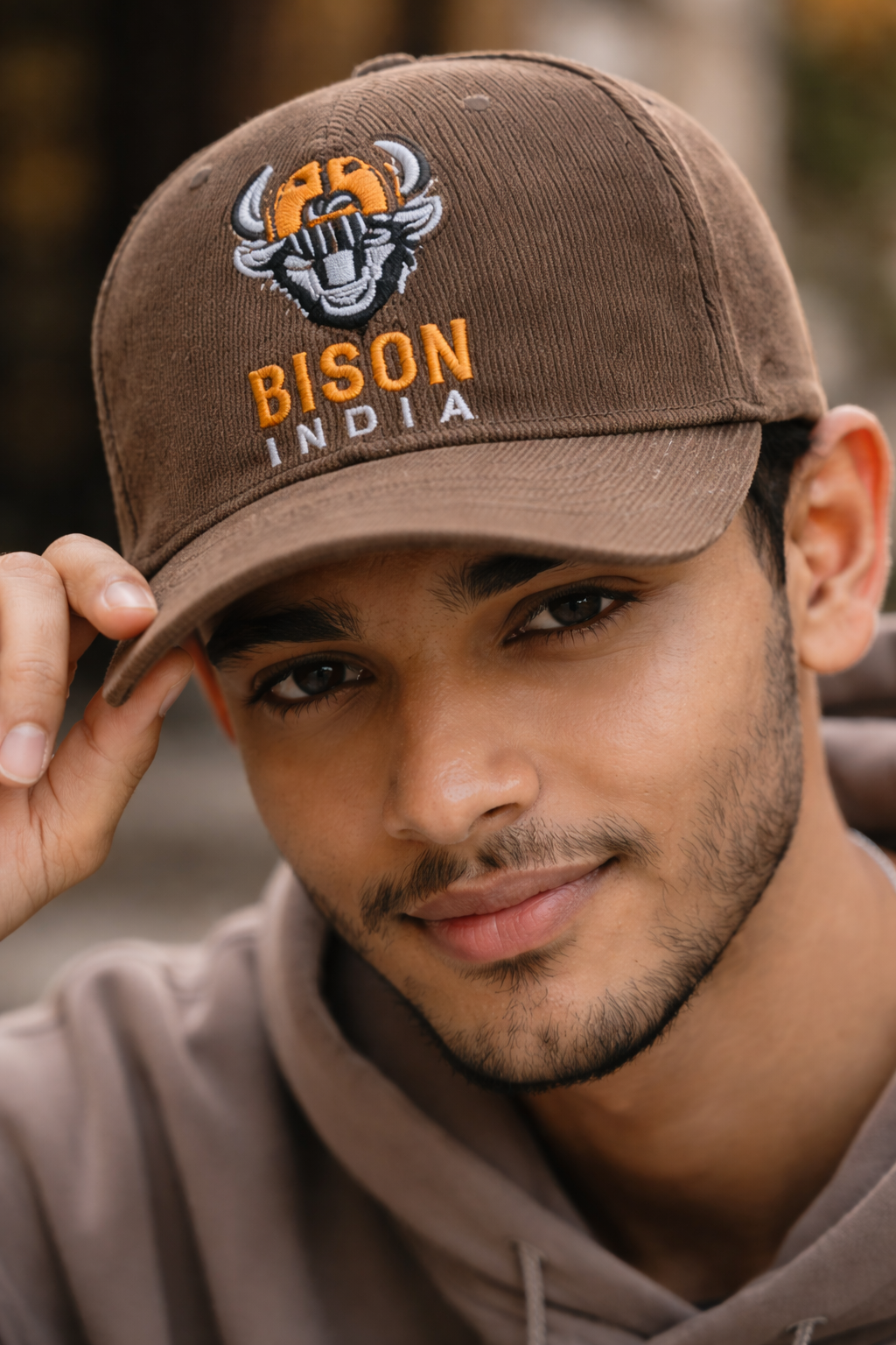 Casual Unisex caps corduroy